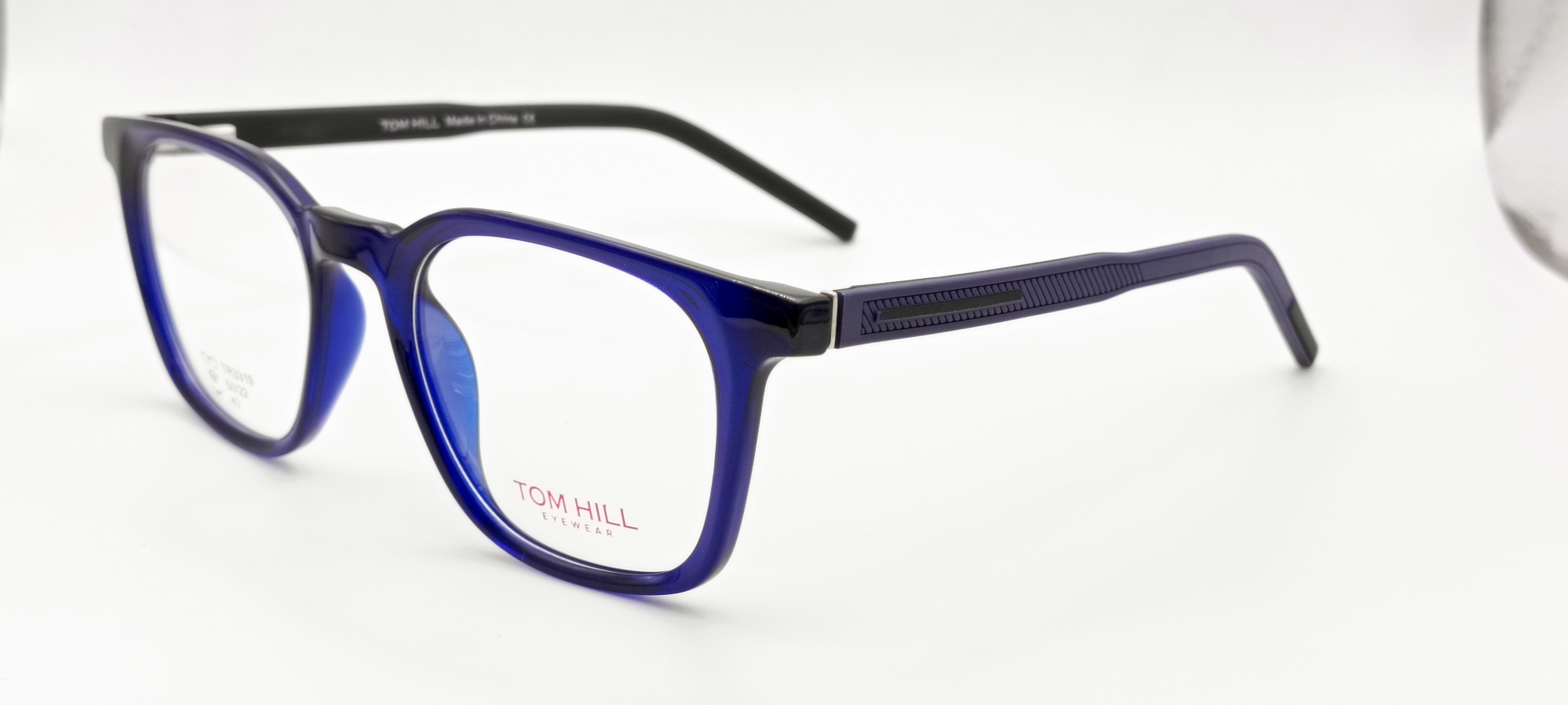 Blue Square Eyeglasses