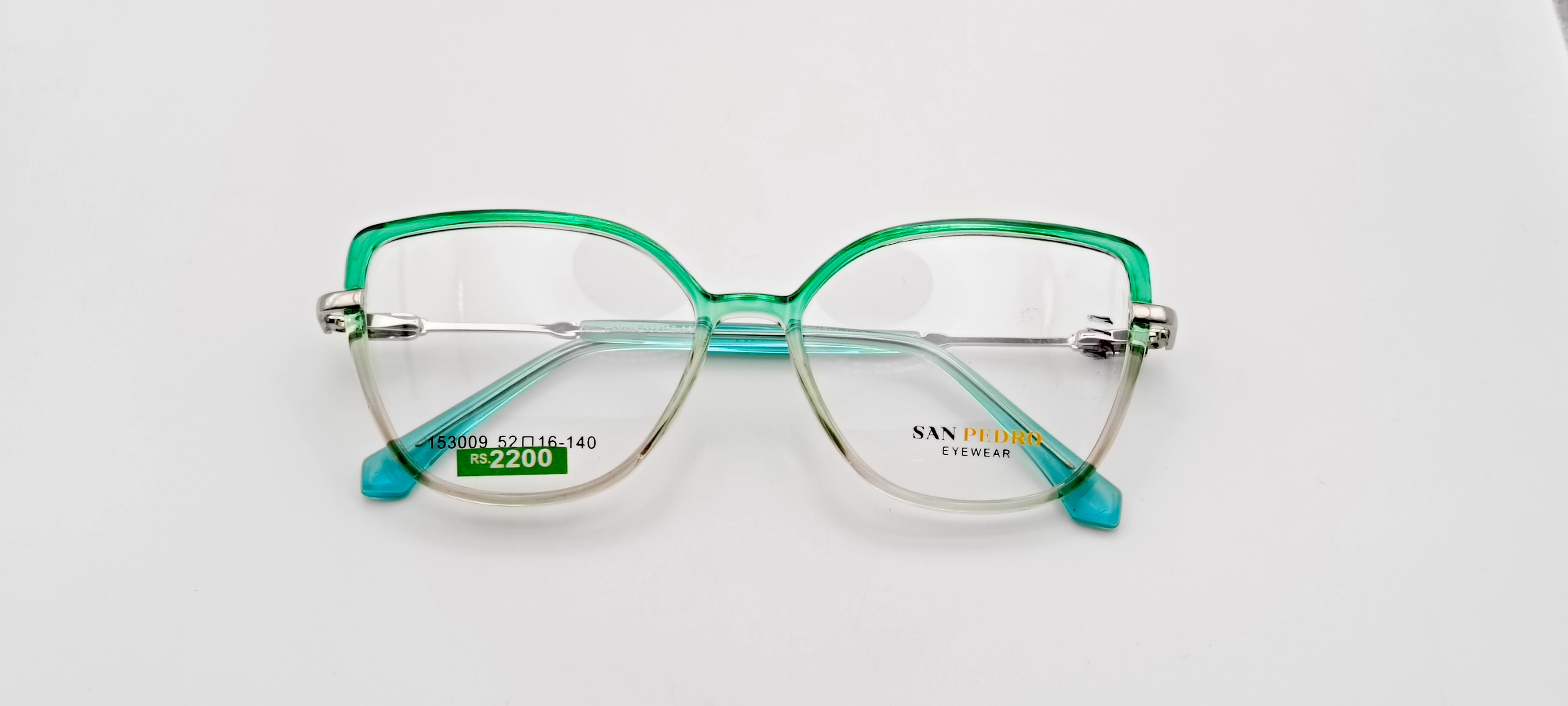 Green Gradient Eyeglasses Frame