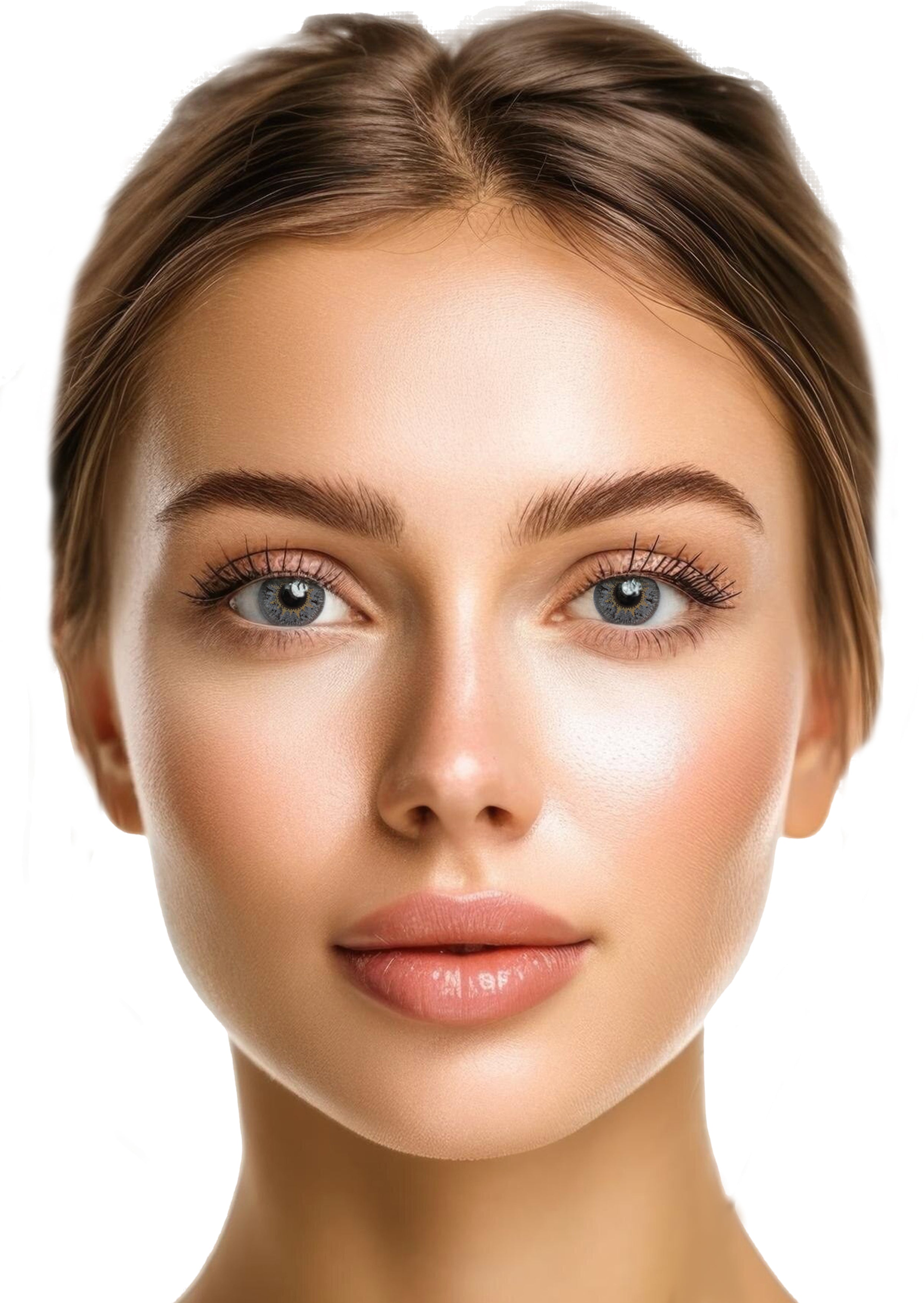 COOL GRAY CONTACT LENSES 