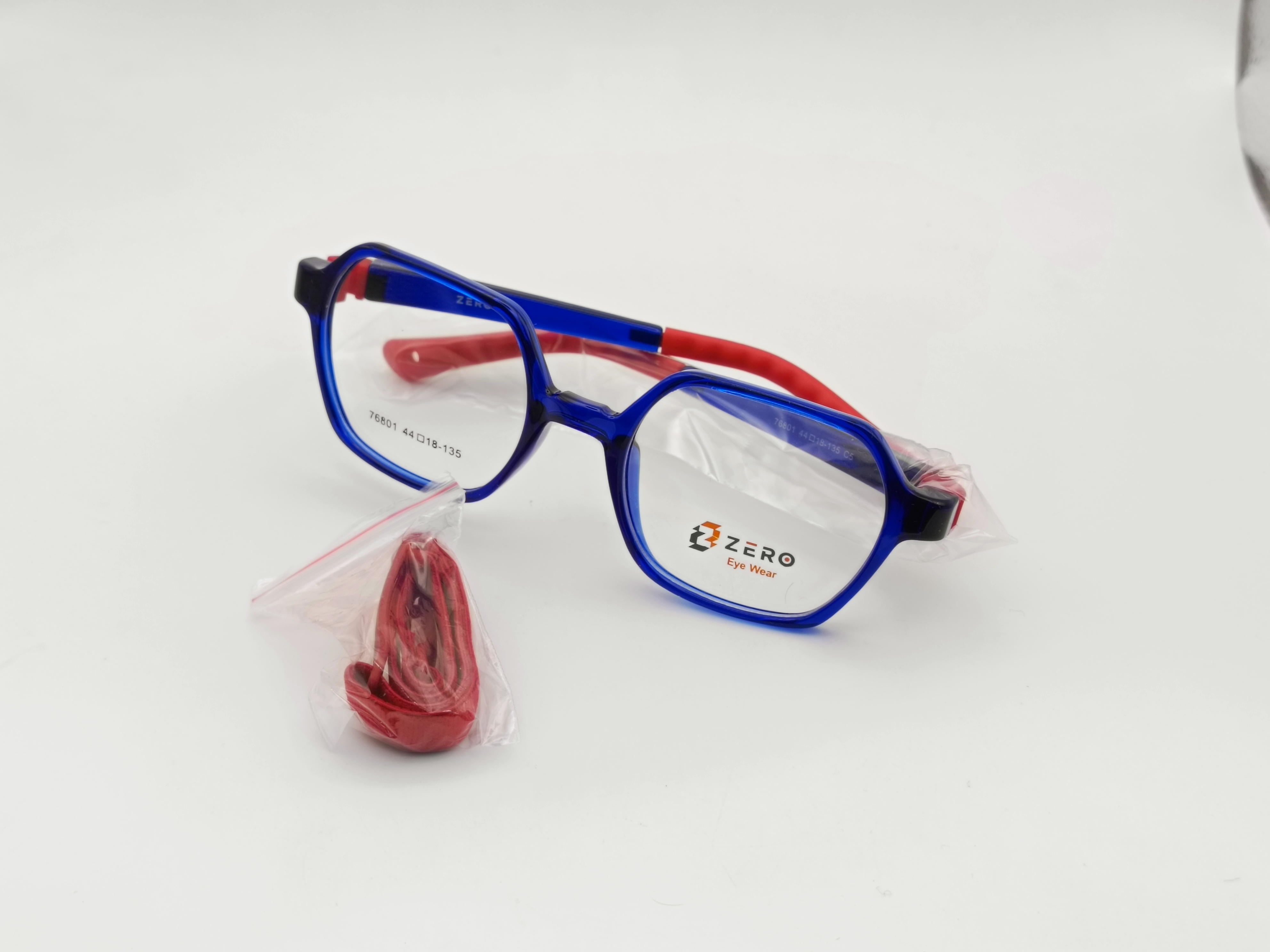 Kids Zero Blue-Red Eyeglasses