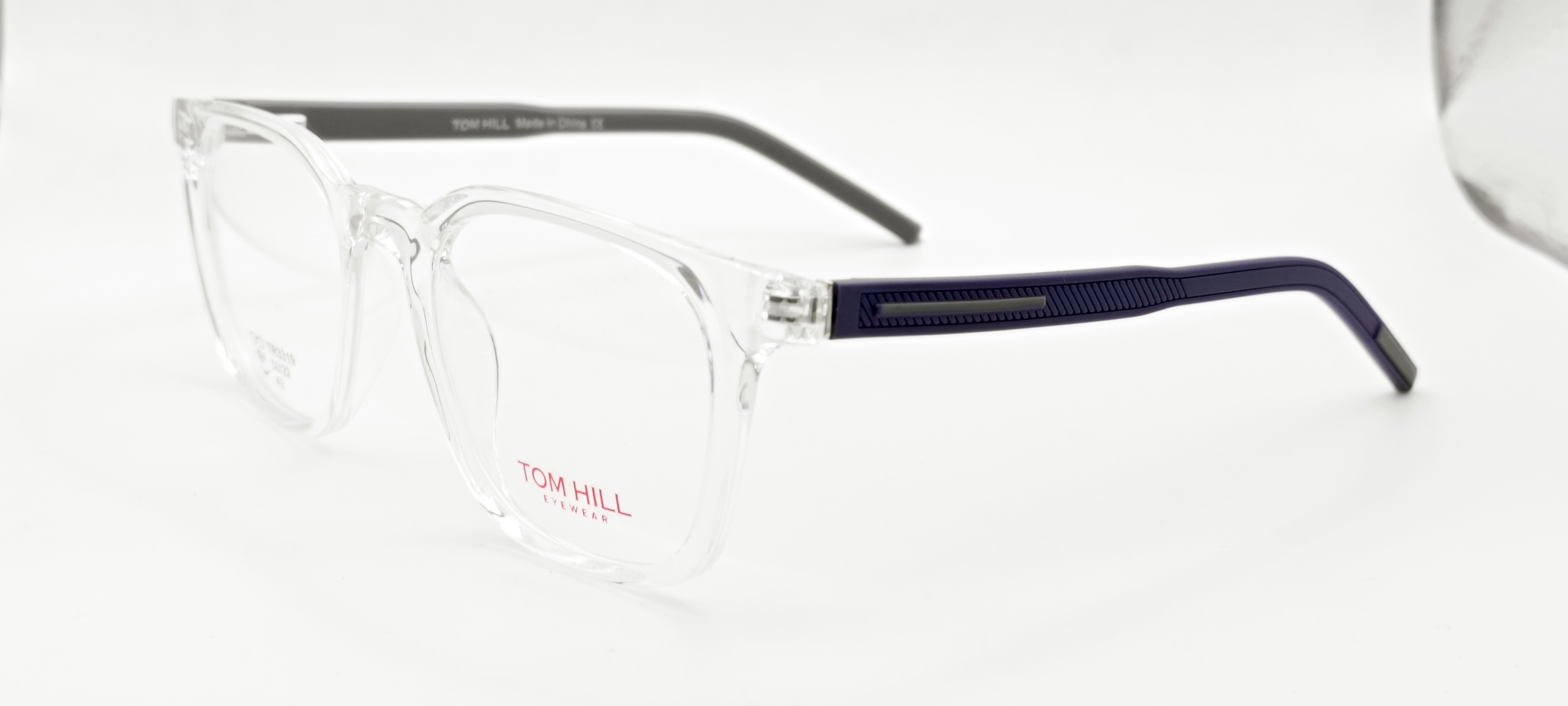 Blue Square Eyeglasses