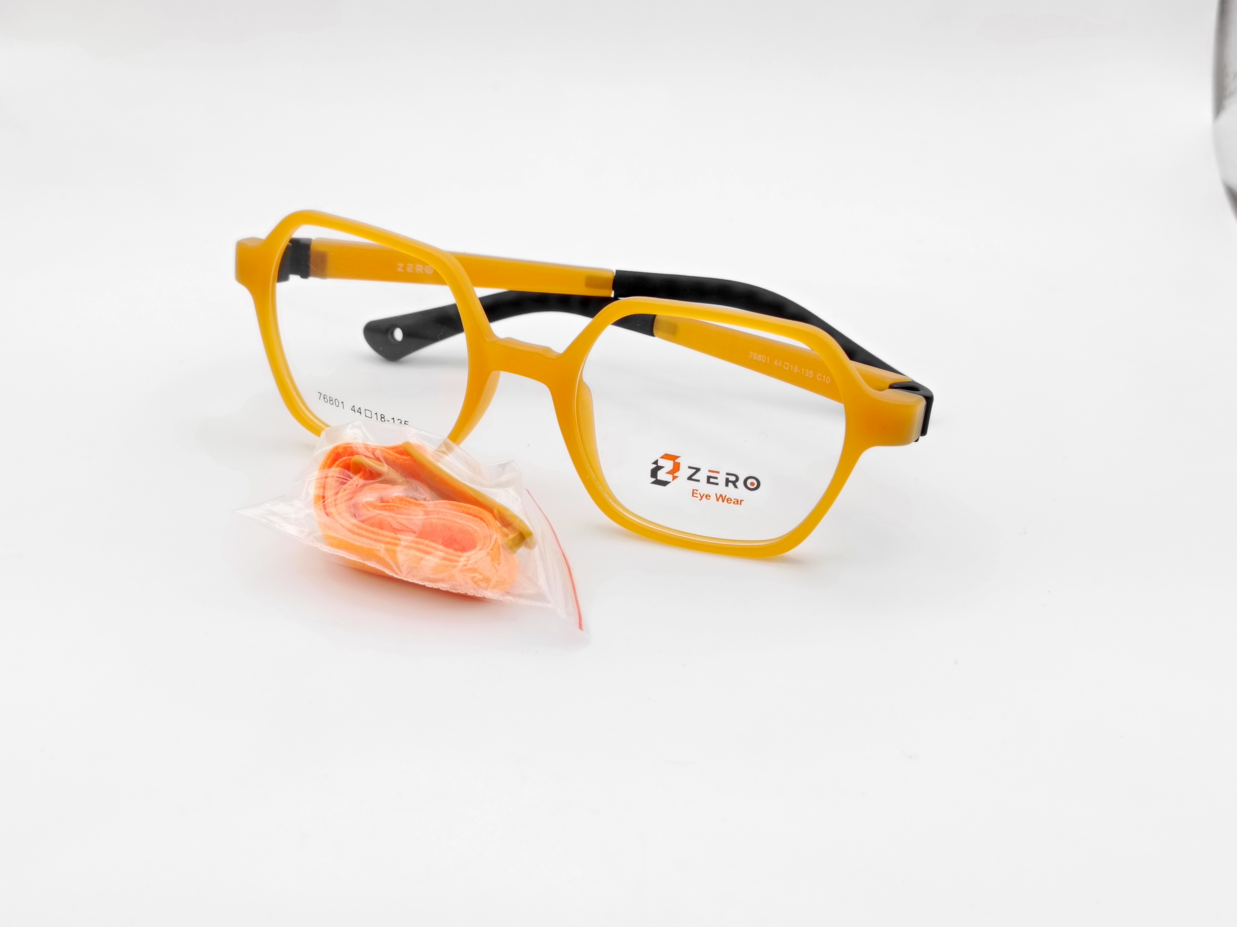 Kids Zero Yellow Glasses