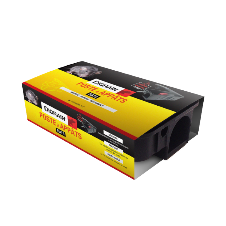 DIGRAIN® Poste appât rat
