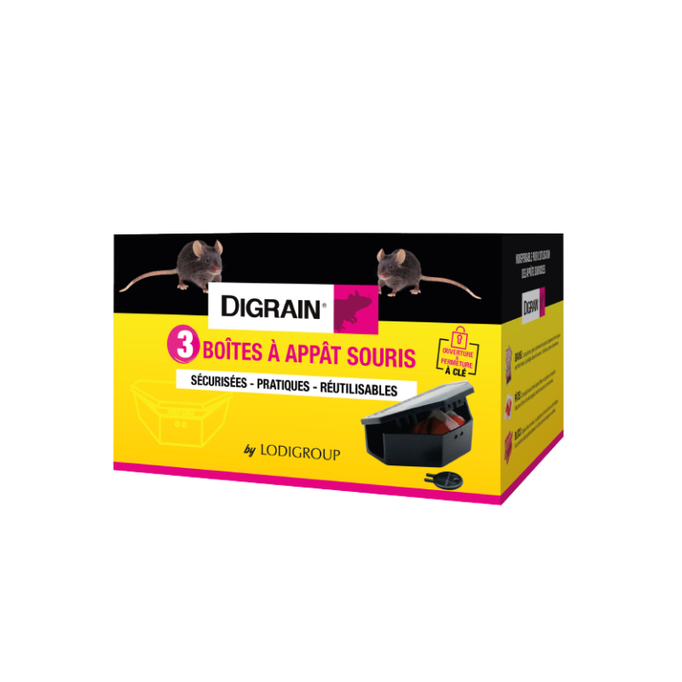 DIGRAIN® Boîte appât souris