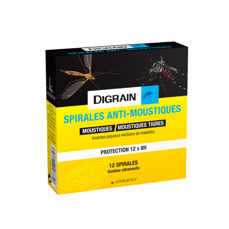 DIGRAIN® Spirales anti-moustiques
