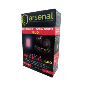 Pâte fraîche rats & souris fluo