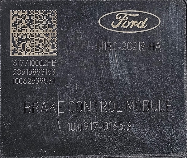 H1BC-2C219-HA 10.0917-0165.3