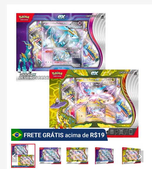 Box Pokémon - Destinos Paradoxais