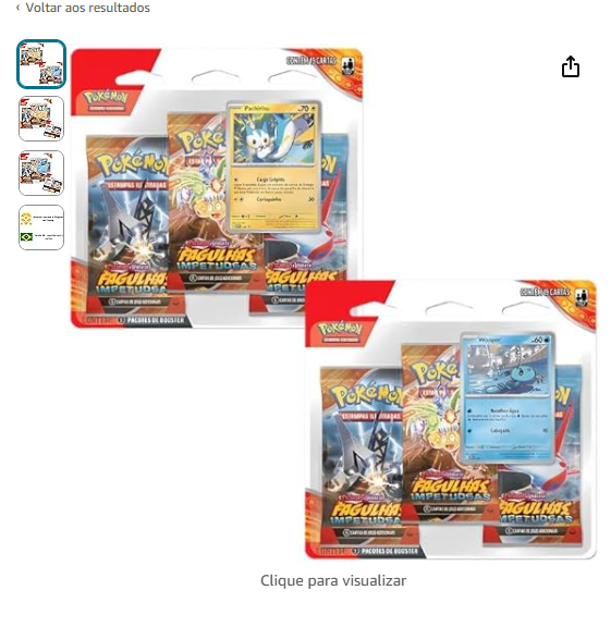 Triple Pack - Fagulhas Impetuosas - PSZ3D