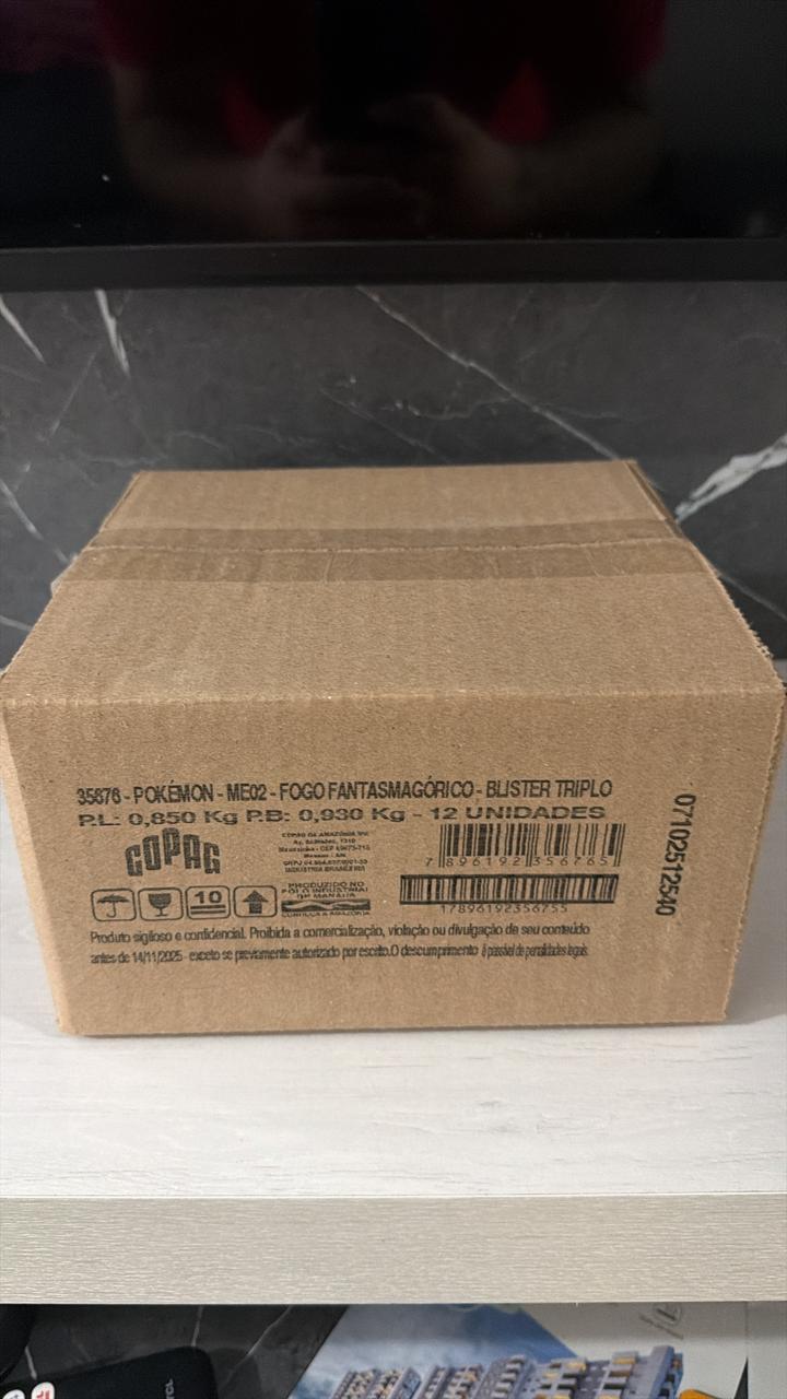 Case fechada Quadri pack Fogo Fantasmagórico