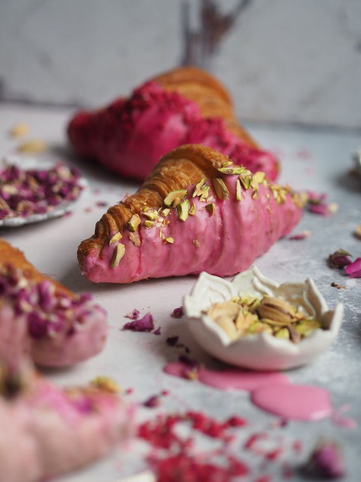 Raspberry Croissant