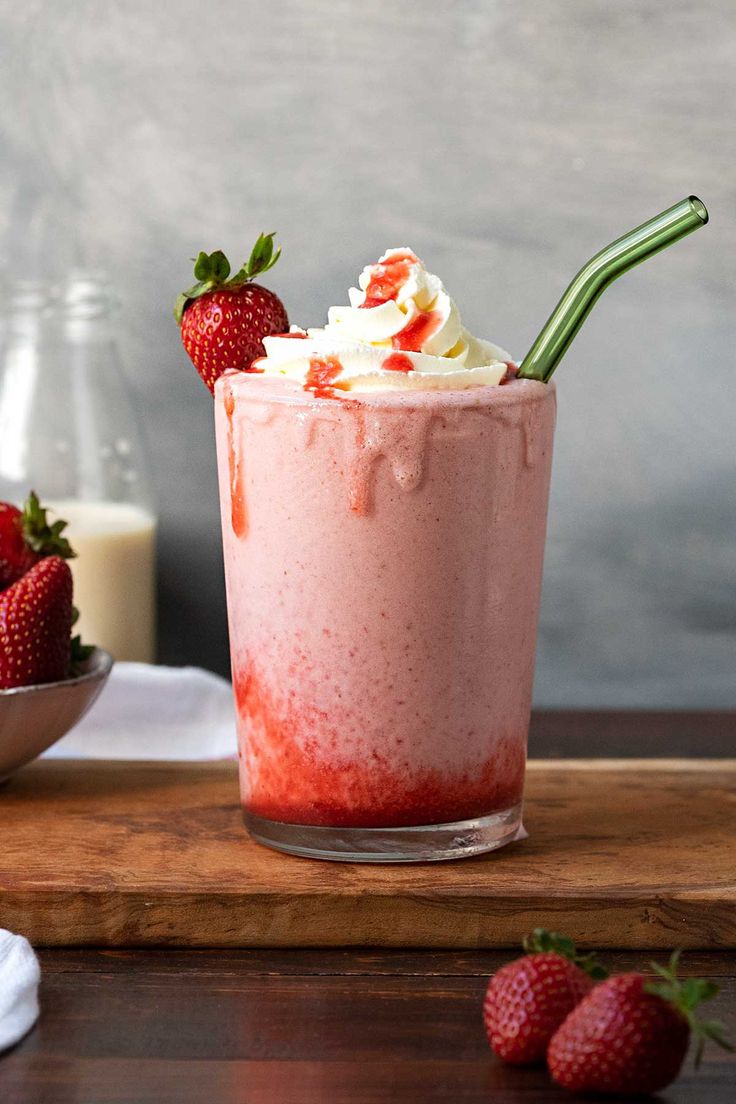  Strawberry Milkshake