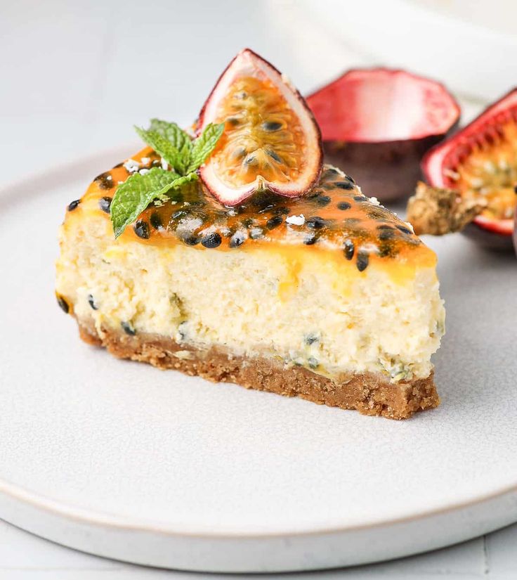 Passion Fruit Cheesecake
