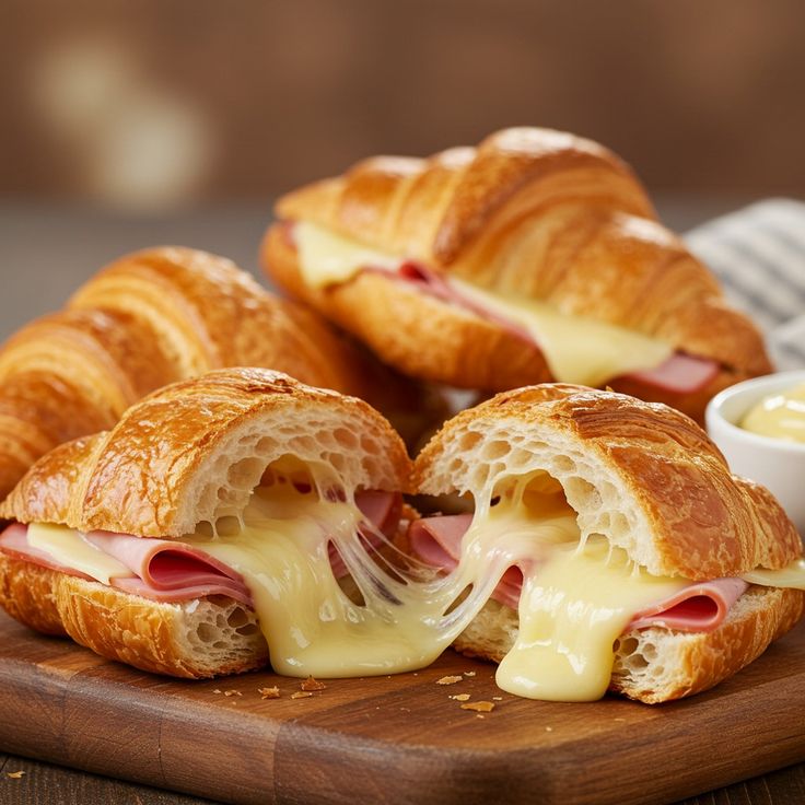 Turkey cheese croissant