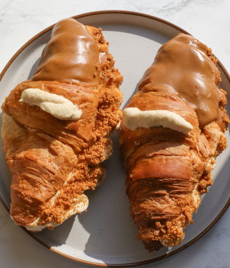 Lotus Nutella Croissant