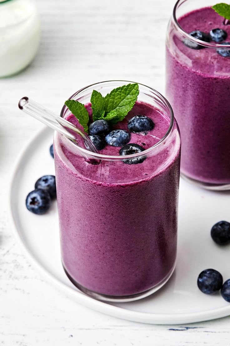 Blue - Raspberry Smoothie