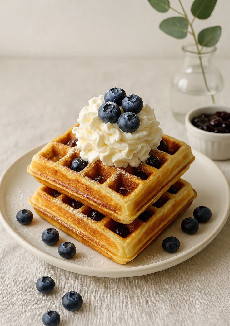 Triple-berry Waffle 