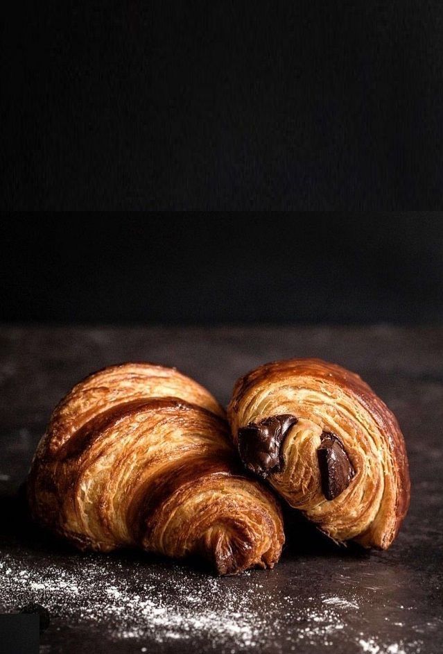 Chocolate Brown Croissant 