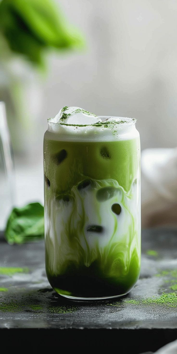 Spanish Ice Matcha 