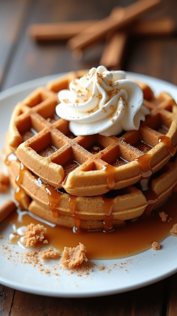 White Chocolate Waffle 