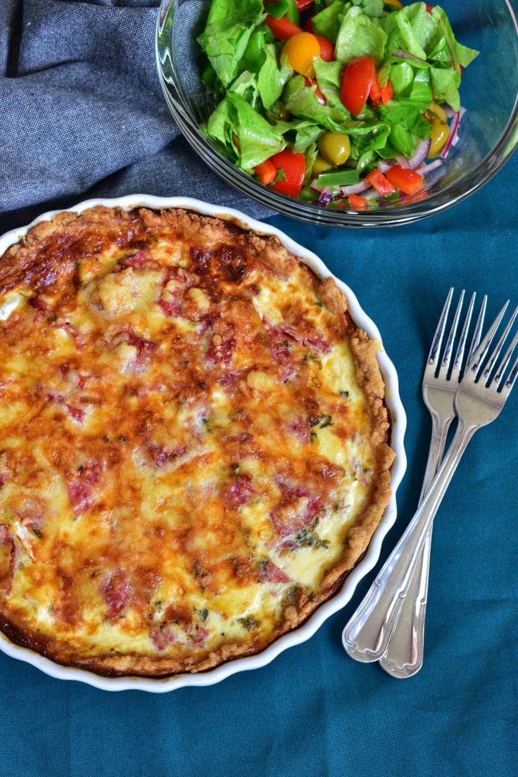 Salami Quiche 