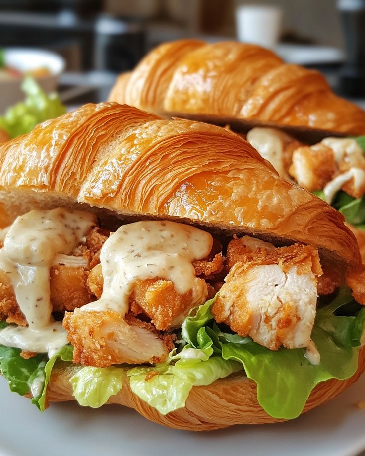 Parmesan Chicken Croissant 