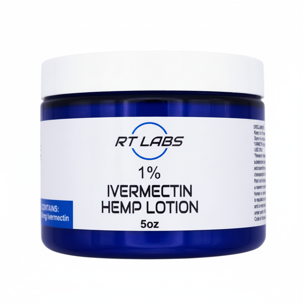 1% Ivermectin Hemp Lotion