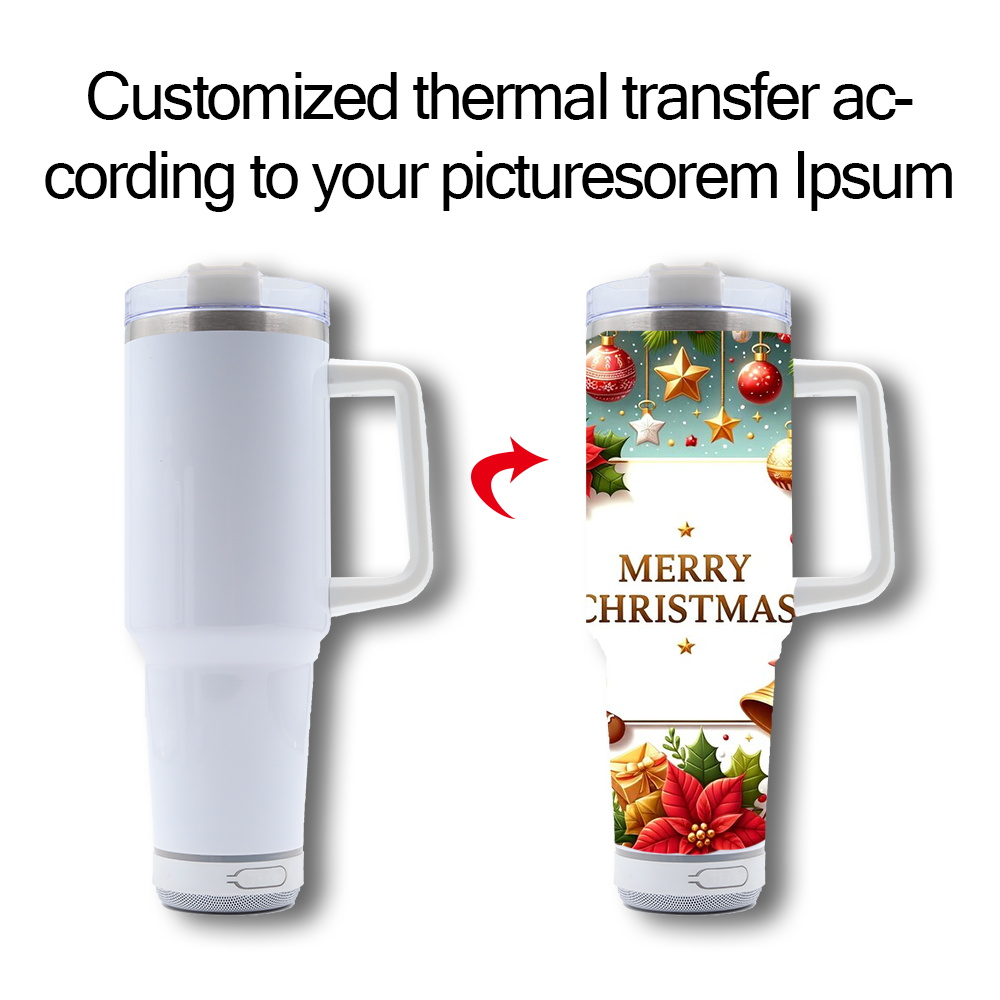 40 oz Sublimation Stainless Steel Cup with Lid and Straw - Fashionable Thermos Cup, Great Gift for Mom, Sister and Friends, Keeps Drinks Hot or Cold, Suitable for Home, Travel and Outdoor Use