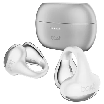 boAt Airdopes Loop TWS Earbuds with Noise Isolation (IPX4 Splash and Sweat Resistant, ASAP Charge, Pearl White)
