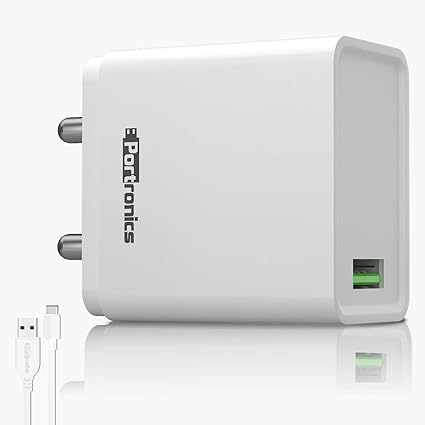 PTronics Compact Charger 18W ADAPTO ONE