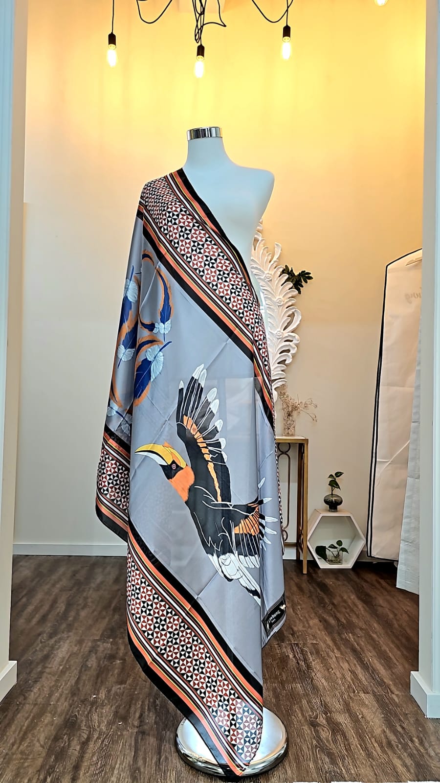 Printed Silk Scarf
