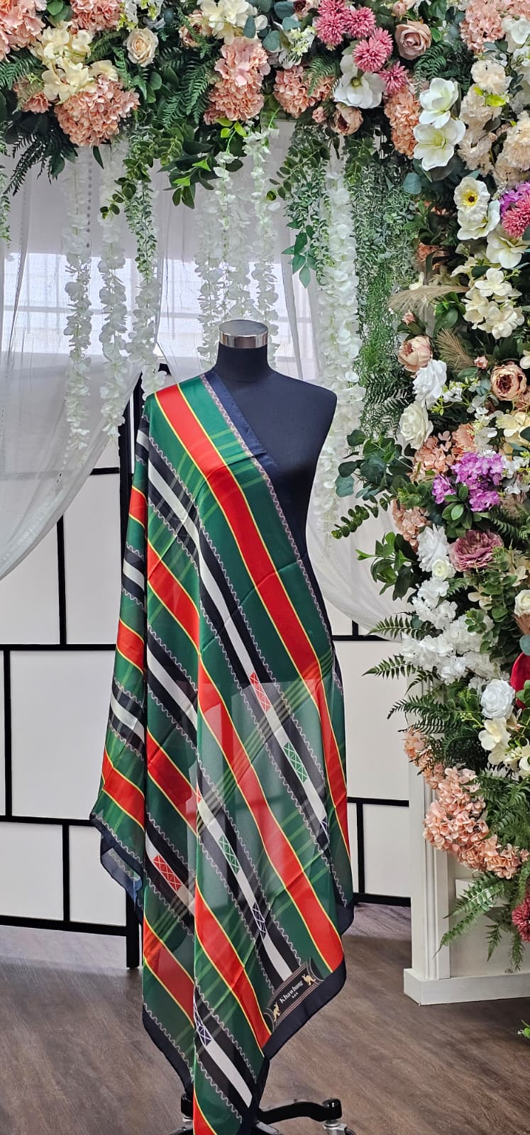 Multicolor Striped Scarf