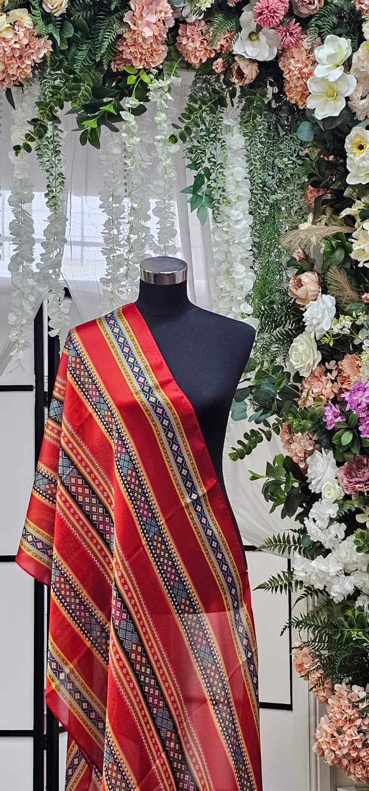 Traditional Patterned Fabric