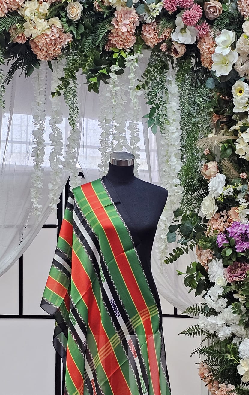 Colorful Striped Scarf