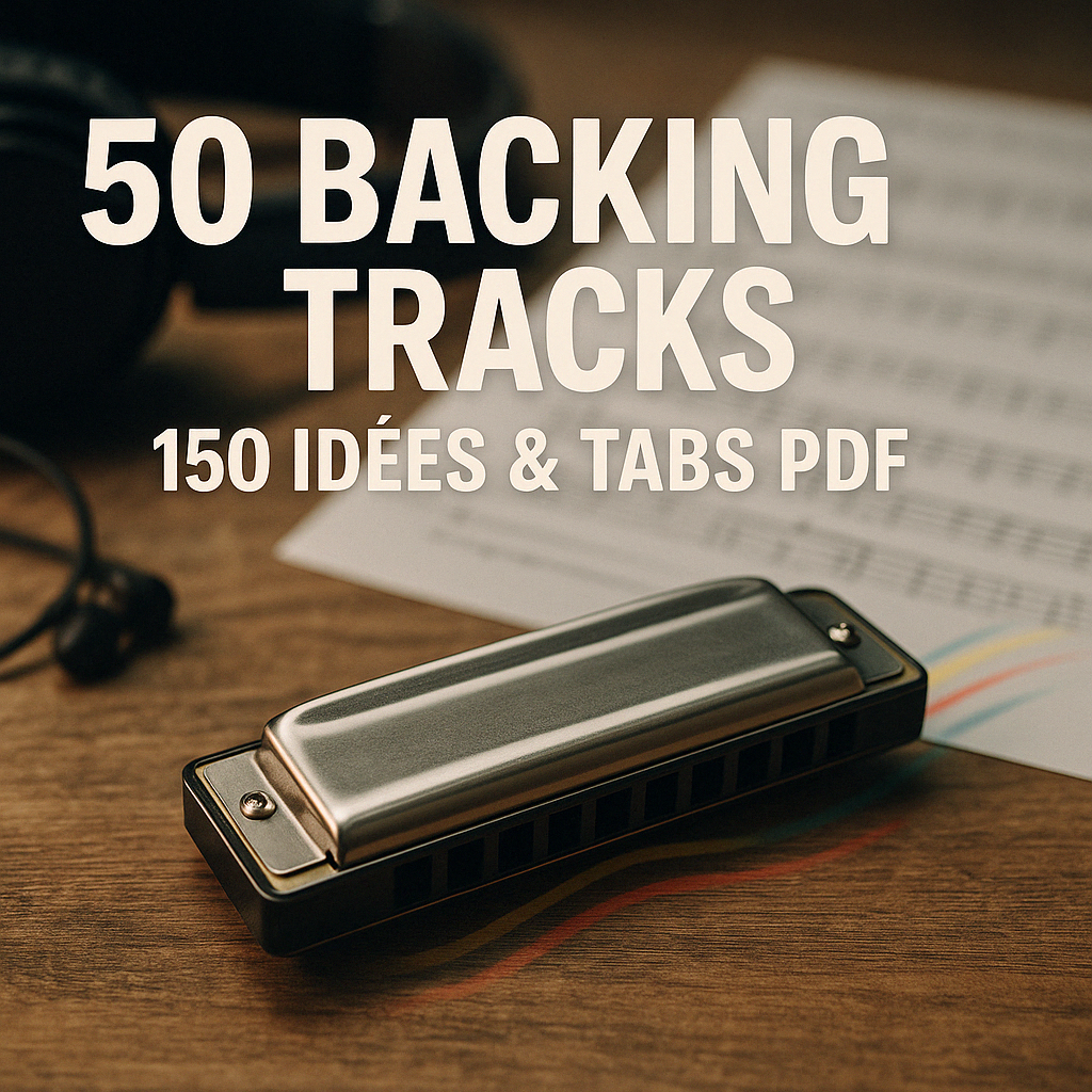 Package “50 Backing Tracks + 150 Idées à développer (tabs PDF)”