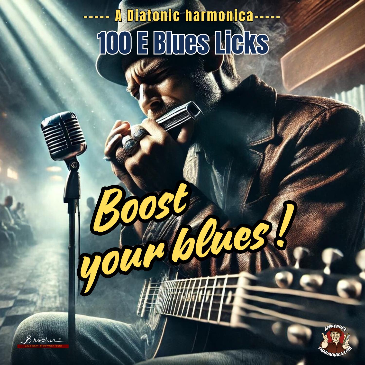 100 Blues licks en Mi - Harmonica A