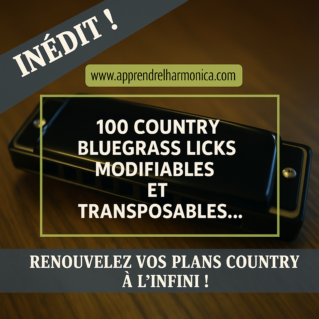 100 Country - Bluegrass Licks - Harmonica C
