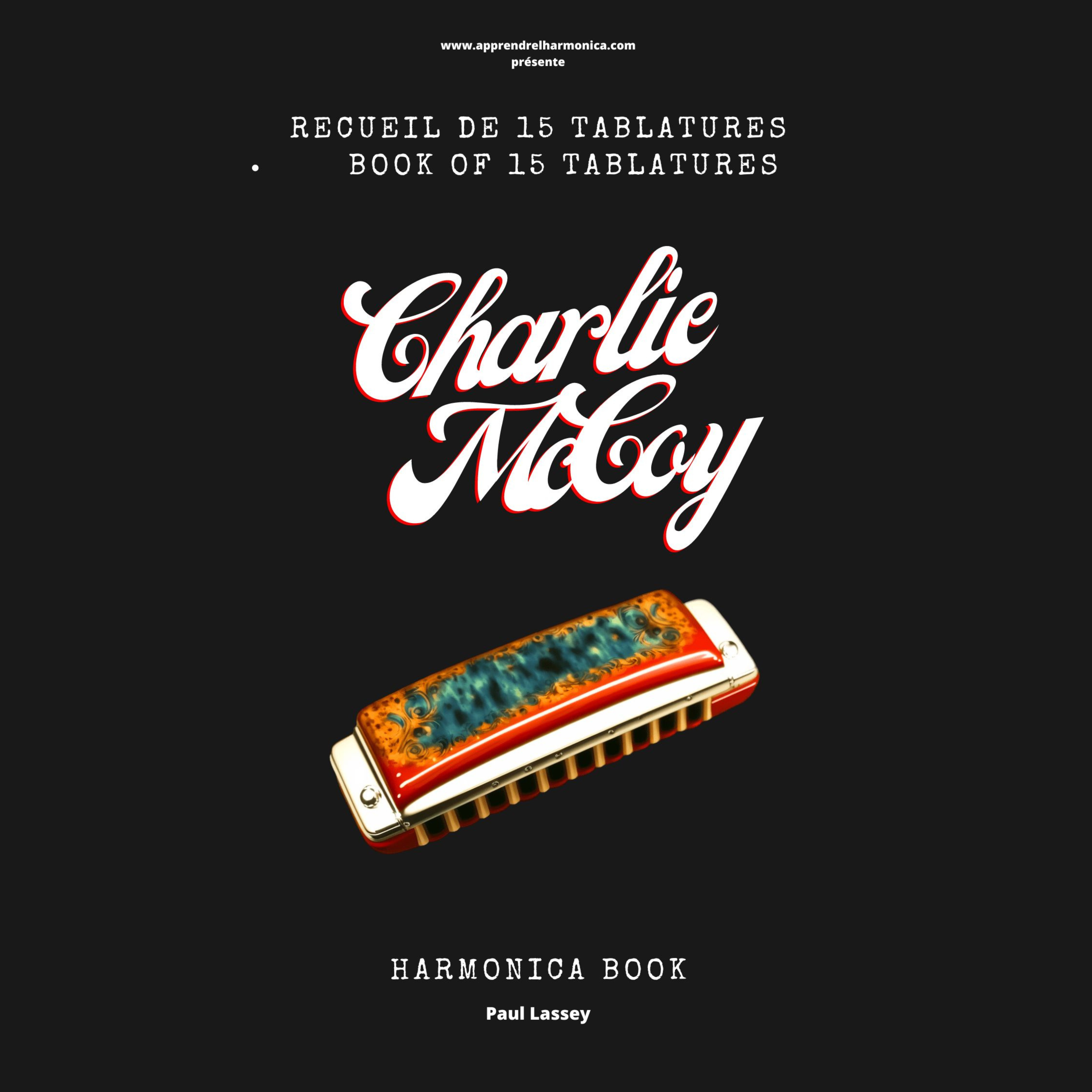 Recueil/Book of 15 tablatures - Charlie McCoy (pdf)