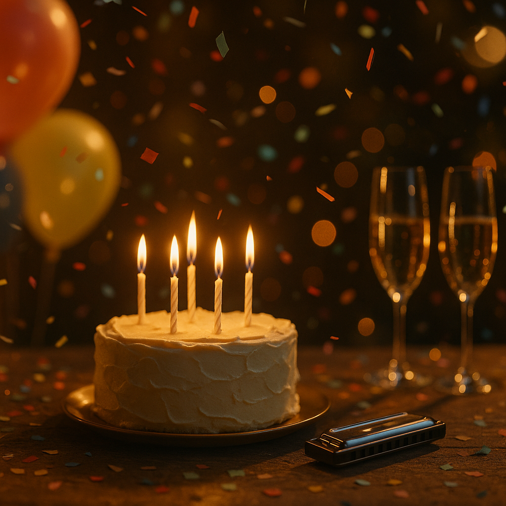 Backing track original pour ''Happy Birthday''