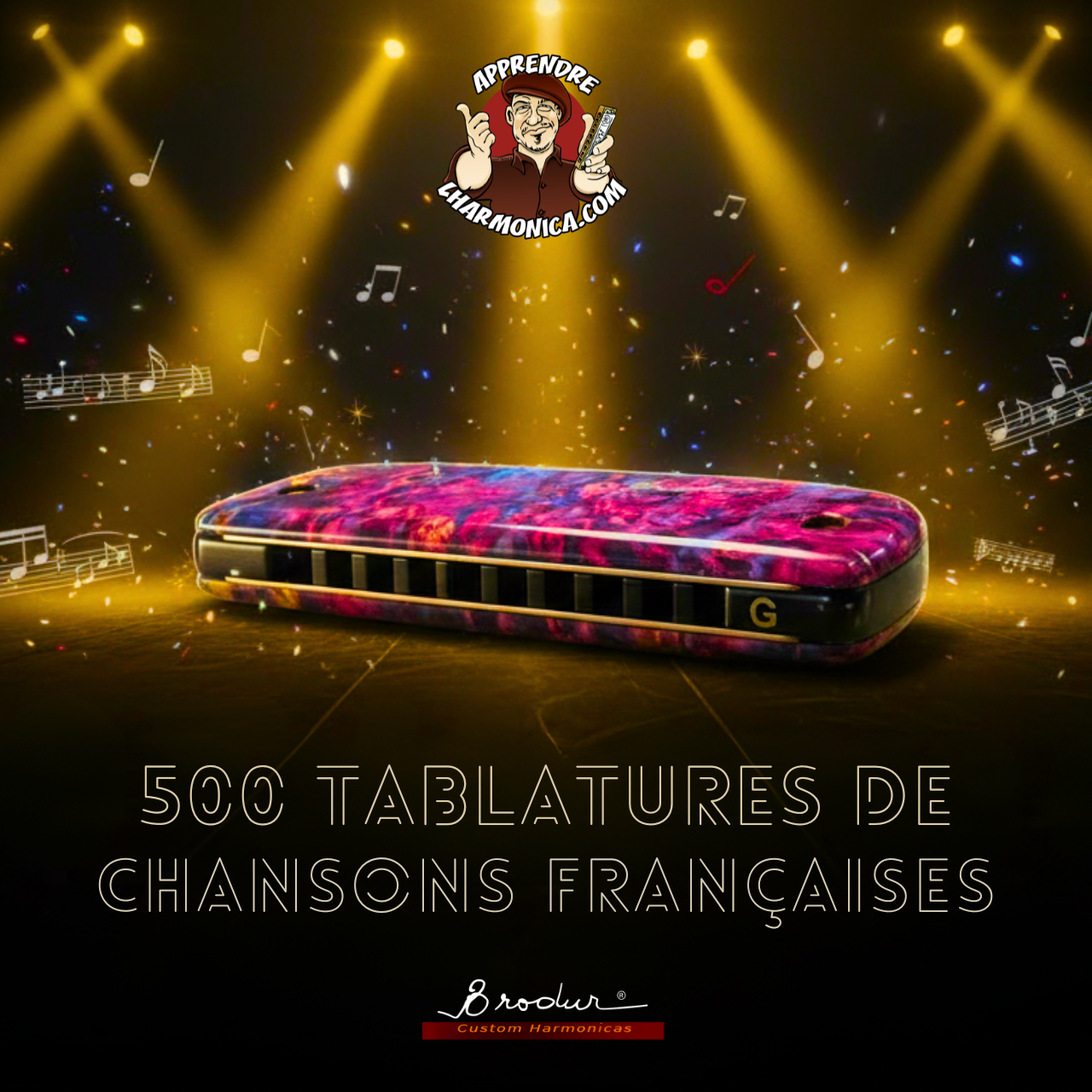 500 tablatures de chansons françaises