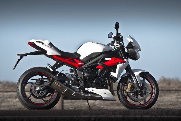 Triumph Street Triple Hire $150 per day