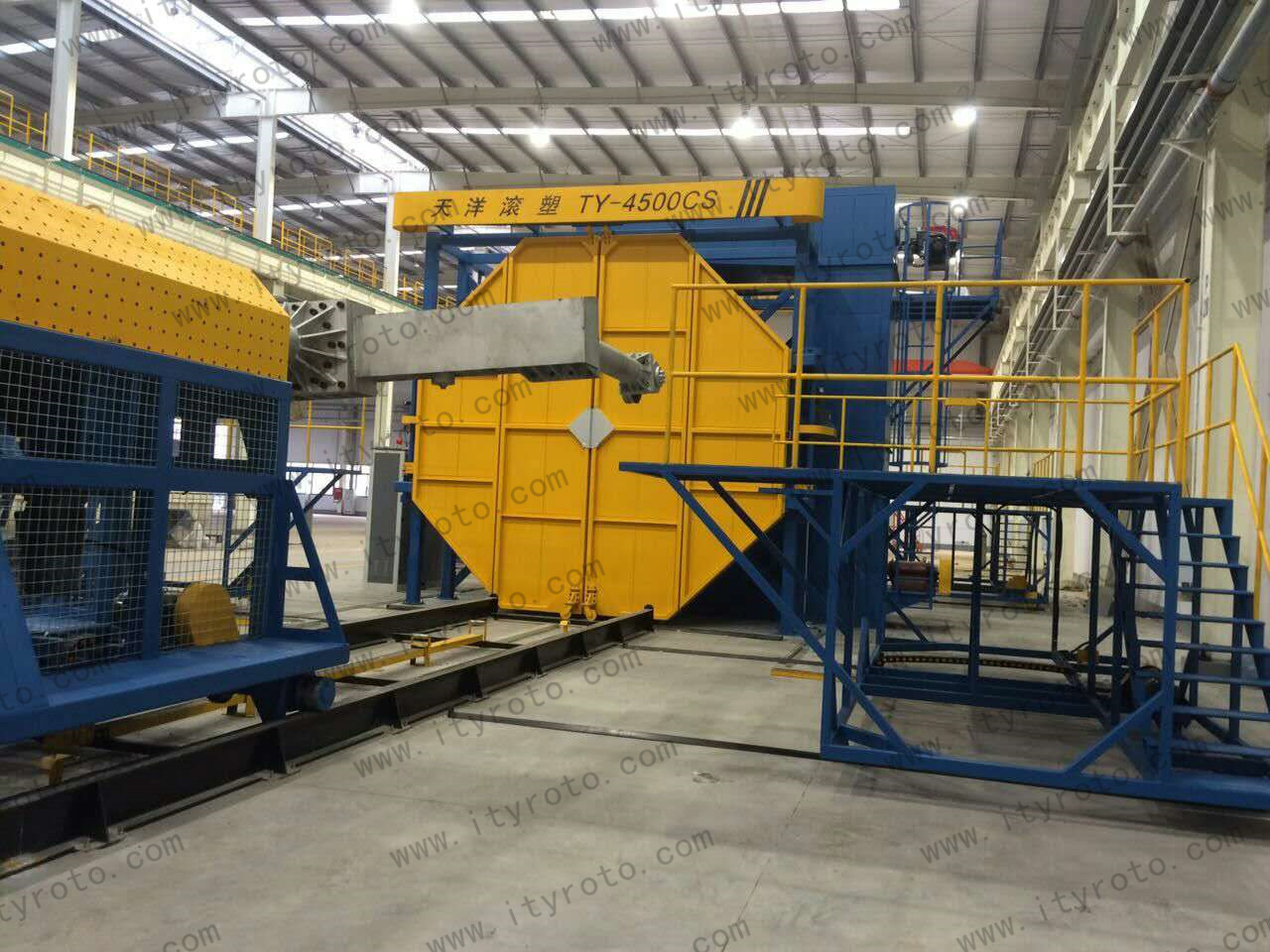 Shuttle Rotomolding Machine