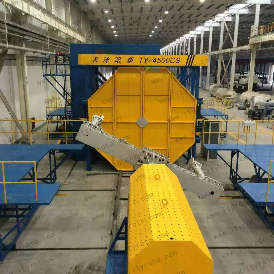 Shuttle Rotomolding Machine