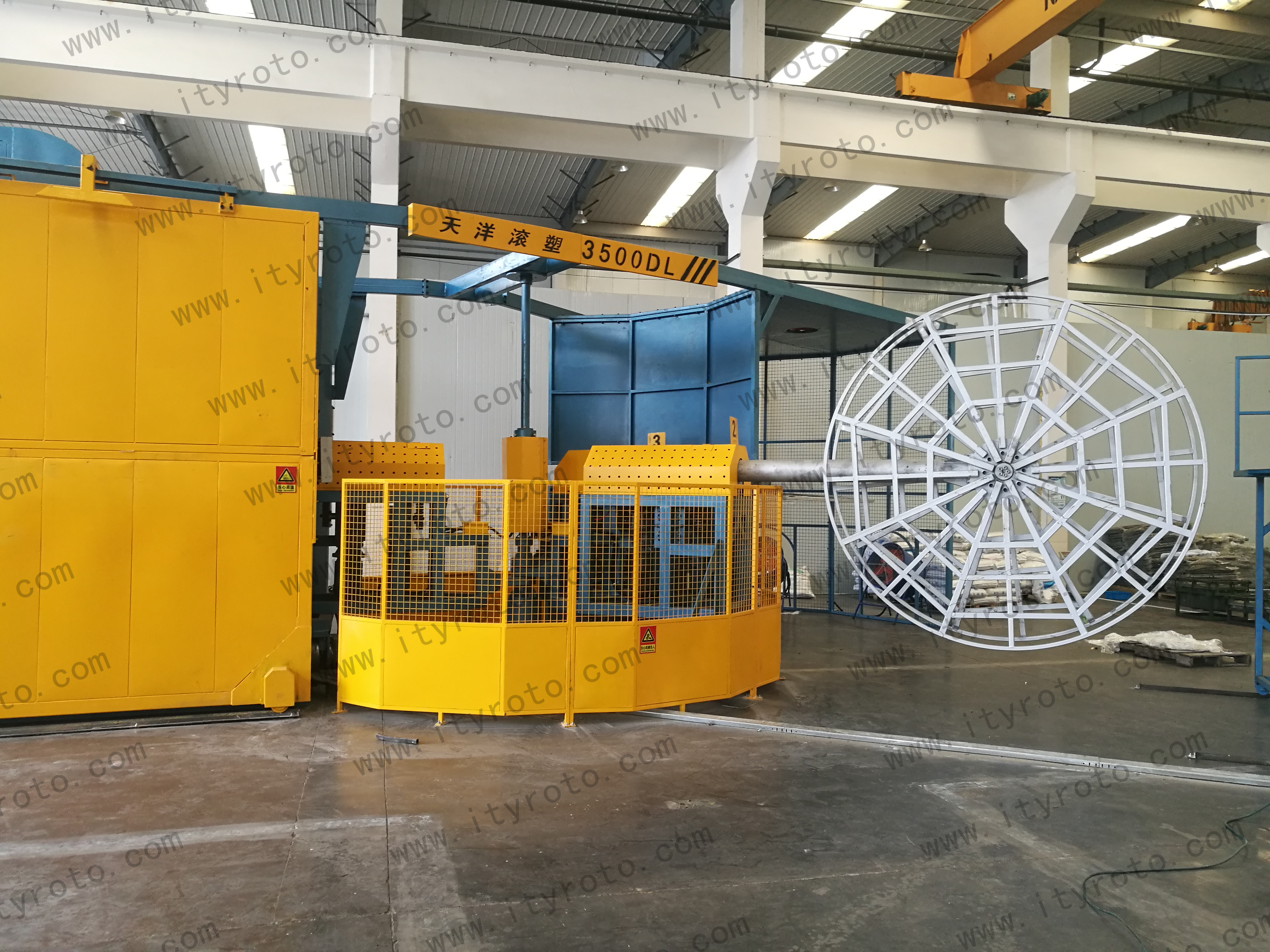 Carousel Rotomolding Machine