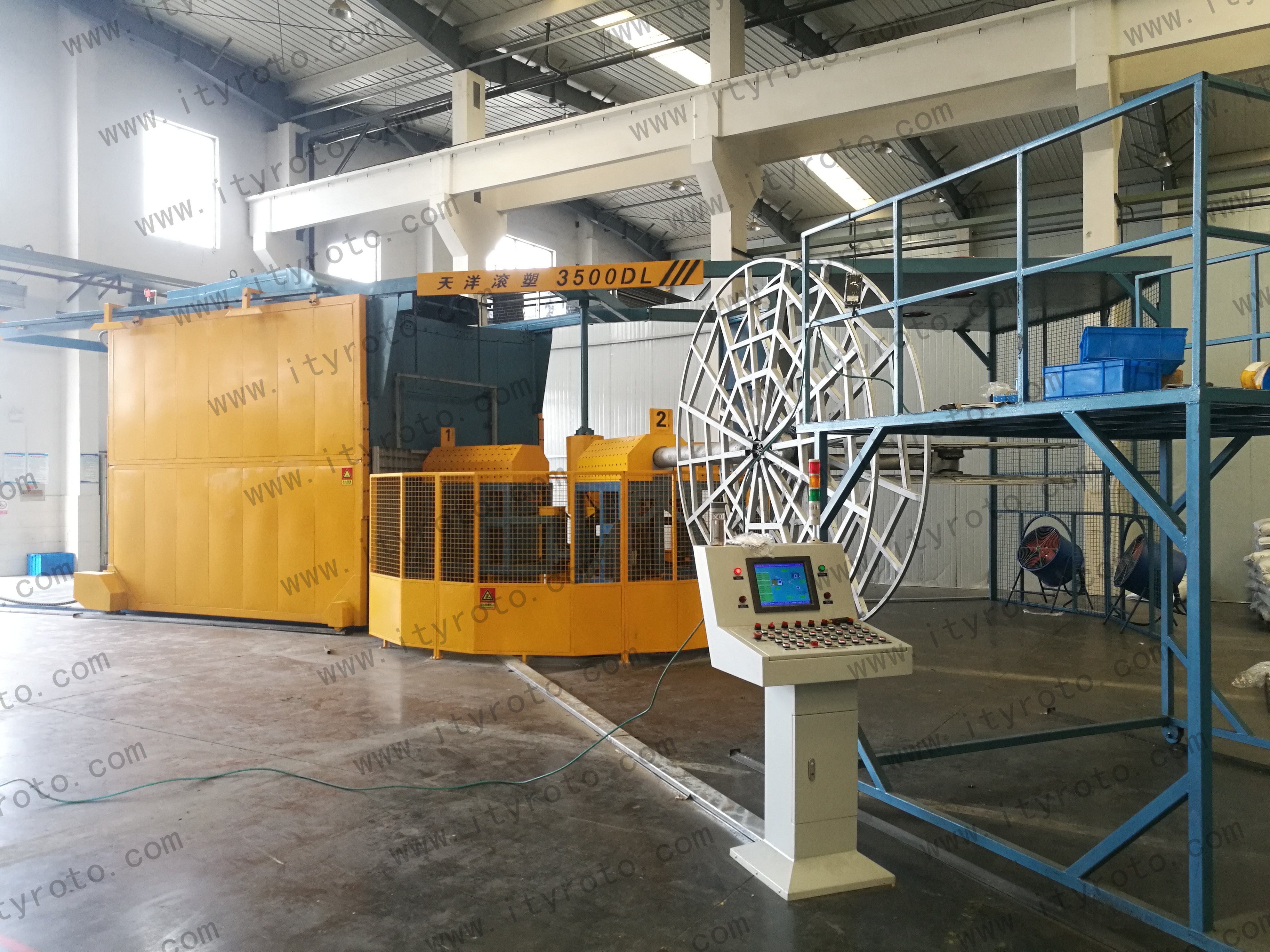 Carousel Rotomolding Machine