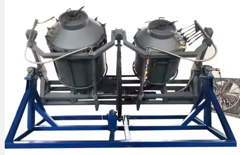 Rock N Roll Rotomolding Machine