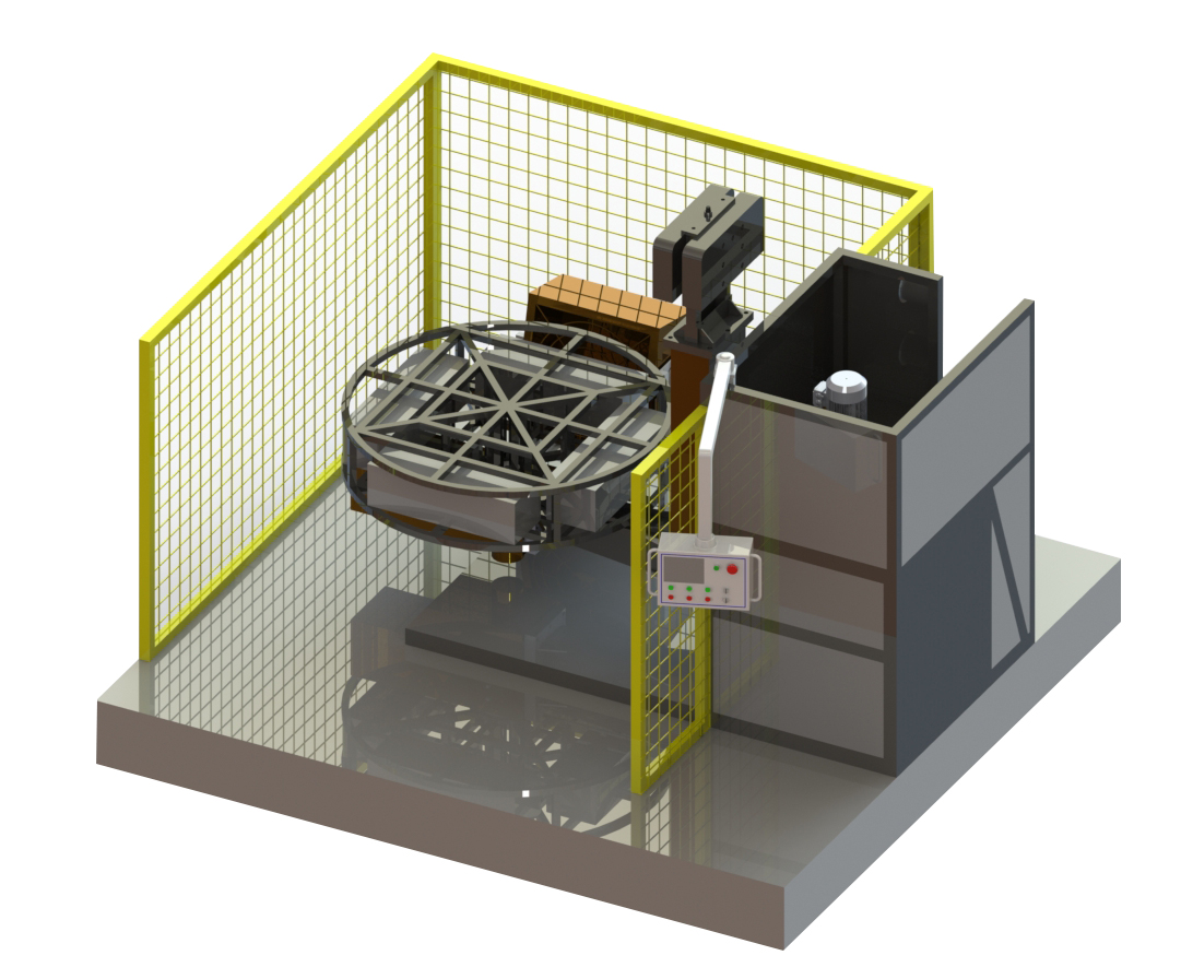 Electrical Heating Rotational Machine