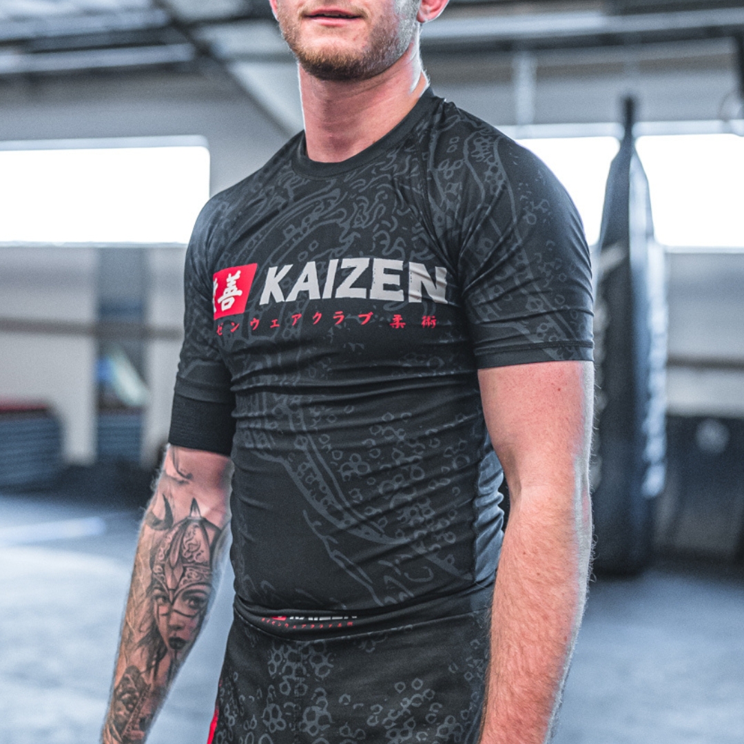 Kaizen OG Rashguard In Black