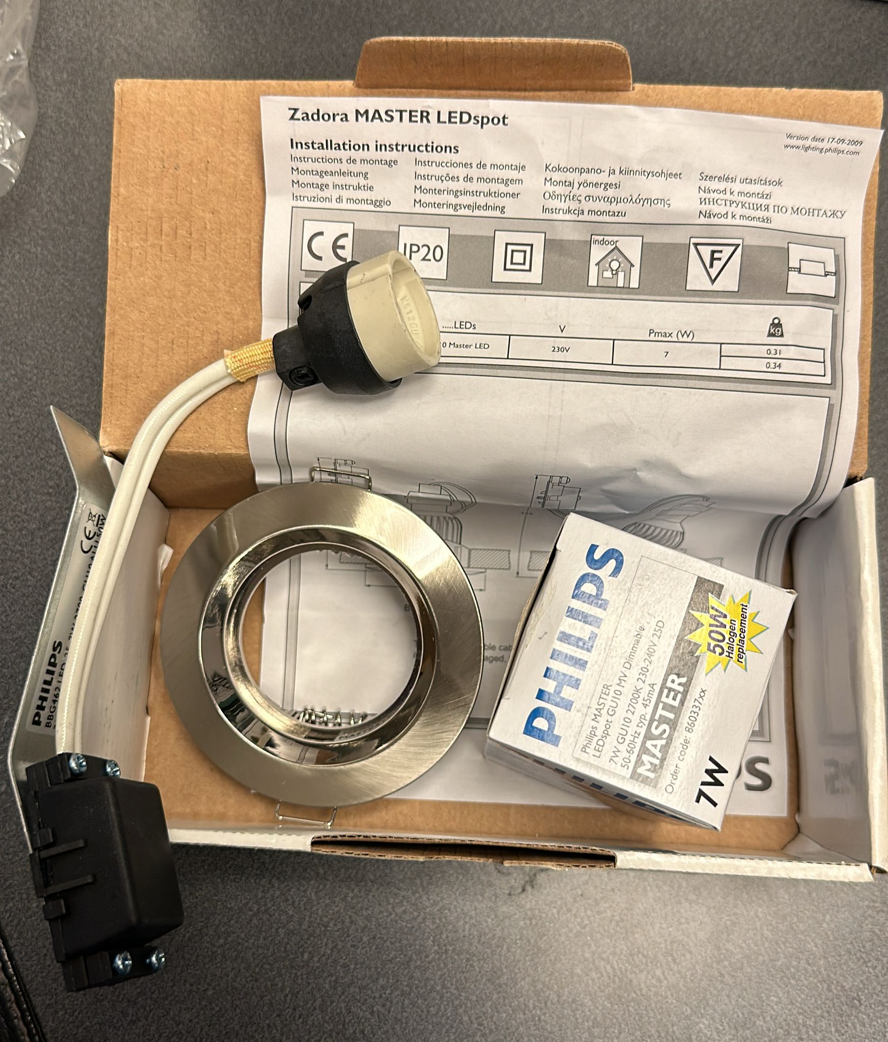 Philips Zadora MASTER LEDspot Kit