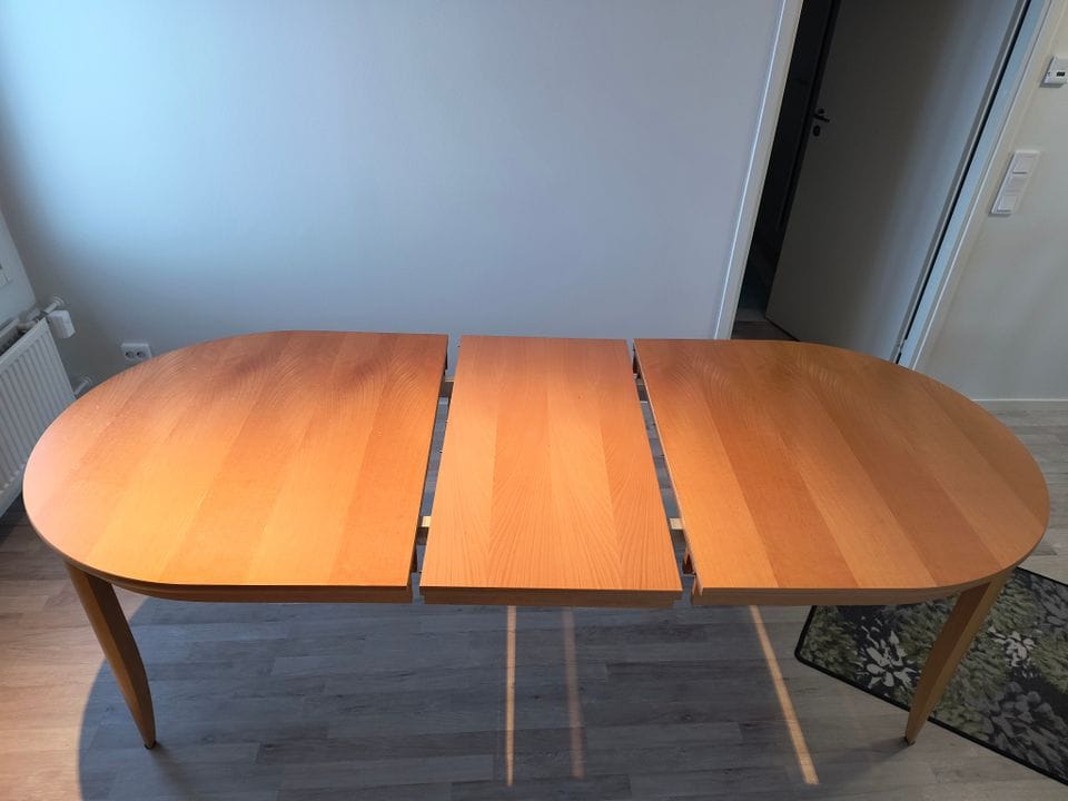 Extendable Wooden Dining Table